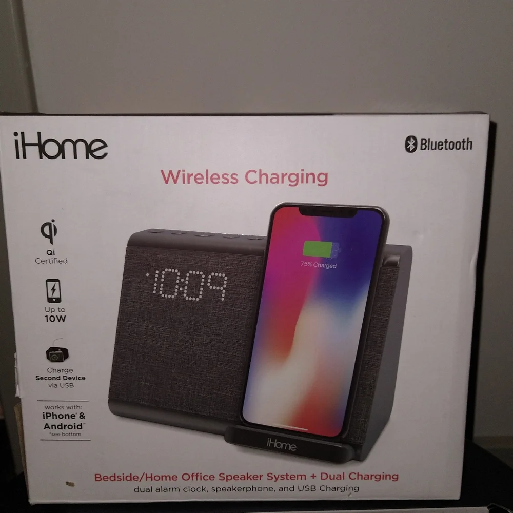 Ihome Wireless charger speakerphone Perfect Gift or Self Gift 🎁